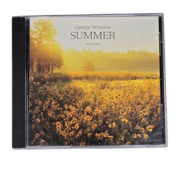 Summer by George Winston CD Solo Piano 1991 Windham Hill Records - Picture 1 of 3